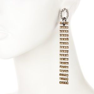 CHLOE & THEODORA BETTY STRAIGHT STRAND EARRINGS